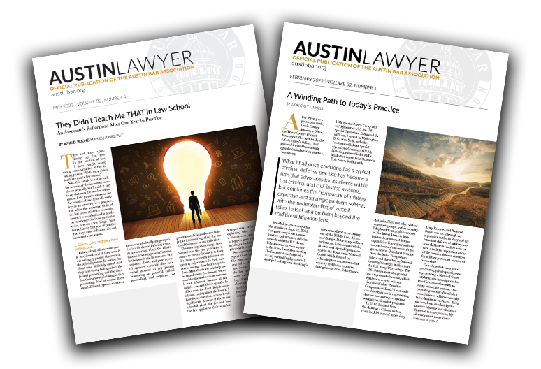 Featured image for “Write for Austin Lawyer!”