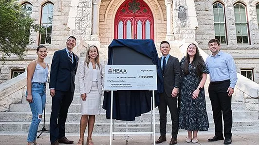 Featured image for “HBAA Endows St. Edward’s University Scholarship Fund”